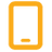yellow smartphone icon